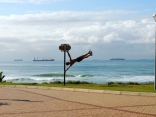A windy day in Umhlanga